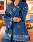 Designer 2 piece lawn suit with embroidery – premium co-ord set for casual and formal wear.