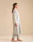 Elegant cambric embroidered suit for casual and formal wear – soft and breathable.
