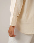 Elegant casual women western shirt with front pocket and relaxed fit