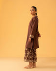 Embroidered Cambric Suit Pret Winter - 25