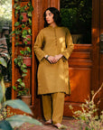 2 Piece Solid Khaddar Suit
