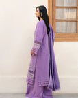 3 Piece Embroidered Khaddar Suit Unstitched Winter-24