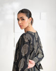 2 Piece Printed Khaddar Suit Pret Winter-24
