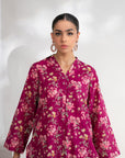 Get 2-Piece Printed Khaddar Suit in Pink – Soft Fabric & Trendy Design for Everyday Wear