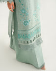 3 Piece Embroidered Khaddar Suit Unstitched Winter-24