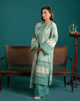 3 Piece Embroidered Lawn Suit Unstitched SS - 25