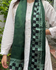 Green Silk Scarf