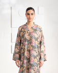 Latest 2-Piece Grey Printed Karandi Suit – Perfect for Women’s Wardrobe in Pakistan