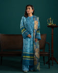3 Piece Embroidered Lawn Suit Unstitched SS - 25