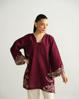 1 Piece Embroidered Lawn Shirt
