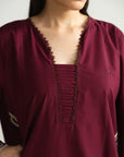 1 Piece Embroidered Lawn Shirt