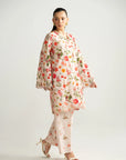 2 Piece Embroidered Lawn Co-Ord Set