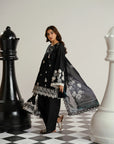 3 Piece Embroidered Lawn Suit