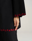 2 Piece Embroidered Cambric Suit