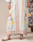 Order Pakistani Lawn Kaftan Dress – Elegant Summer Maxi Available for Sale
