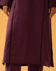 Pakistani embroidered cambric 2 piece suit perfect for casual and semi-formal wear