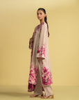 Pakistani linen dress material, ready-to-stitch digital print outfit, best for summer lawn collection in Lahore