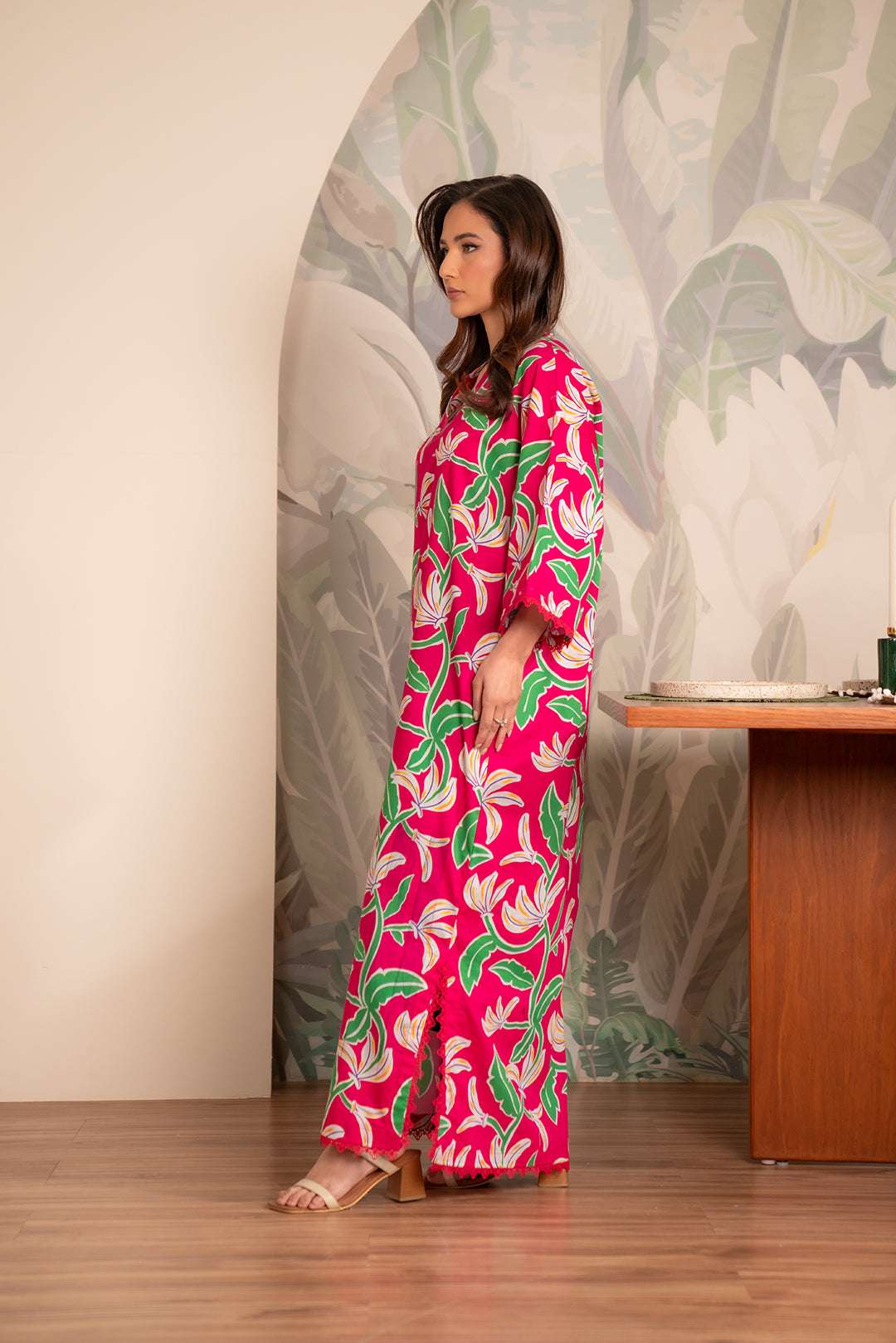 knee length dresses for ladies 1 Piece Printed Linen Shirt