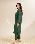 Patriotic green 2 piece lawn outfit for women – Azadi Sale fashion pick