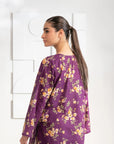 2 Piece Printed Khaddar Suit Pret Winter-24