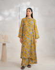 2 Piece Printed Karandi Suit Pret Winter-24