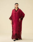 Shop Kaftan Dress in Red Color