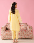 Shop Pakistani Dresses Online in Canada – 2 Piece Pastel Lawn Suit with Elegant Embroidery