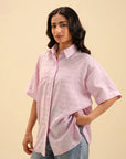 Shop classic collared pink shirt – perfect for casual and formal looks.