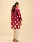 Shop latest ikkat design cambric kurtis – breathable fabric for all seasons.