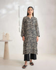 1 Piece Printed Karandi Shirt Pret Winter-24