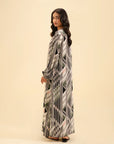 Soft Crepe Maxi Kaftan – Breathable & Flowy Dress for All Occasions