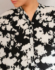 Trendy Black and White Printed Viscose Suit Set for Women in Pakistan