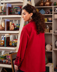 Trendy Pakistani lawn shirt with embroidery – breathable fabric for summer fashion.