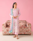 3 Piece Embroidered Lawn Suit