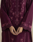 2 Piece Embroidered Khaddar Suit