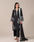 3 Piece Embroidered Lawn Suit