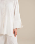 White traditional Pakistani suit for women – 14 August Sale 2025