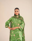digital printed lawn suit