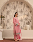 3 Piece Printed Khaddar Suit Pret Winter-24
