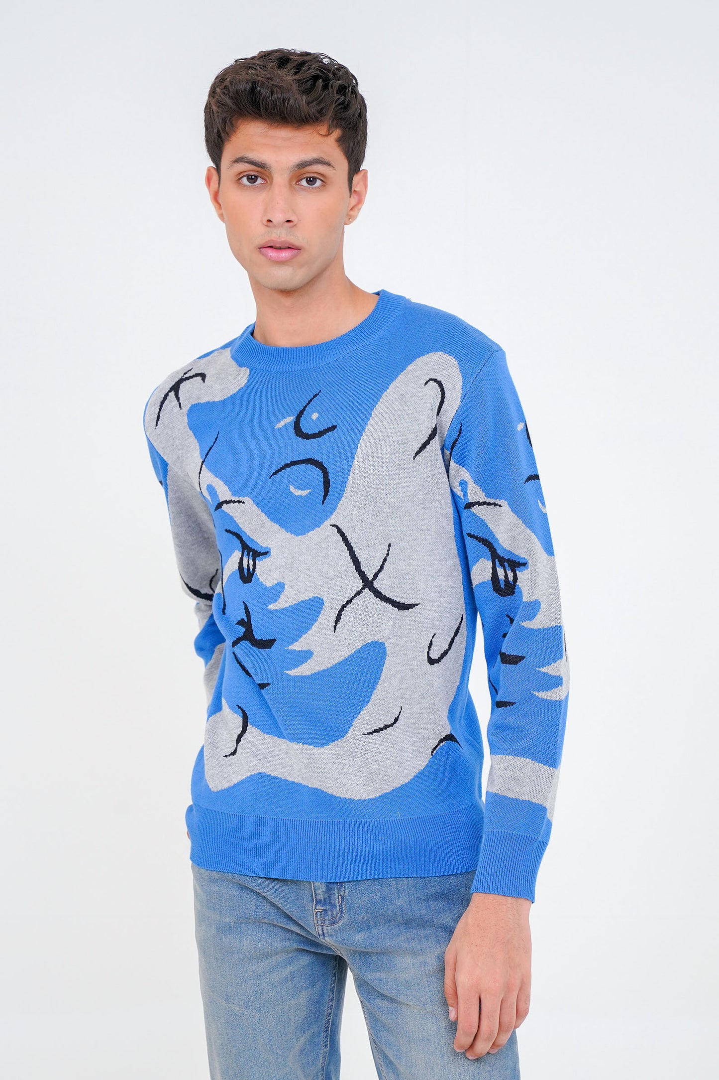 Abstract Sweater