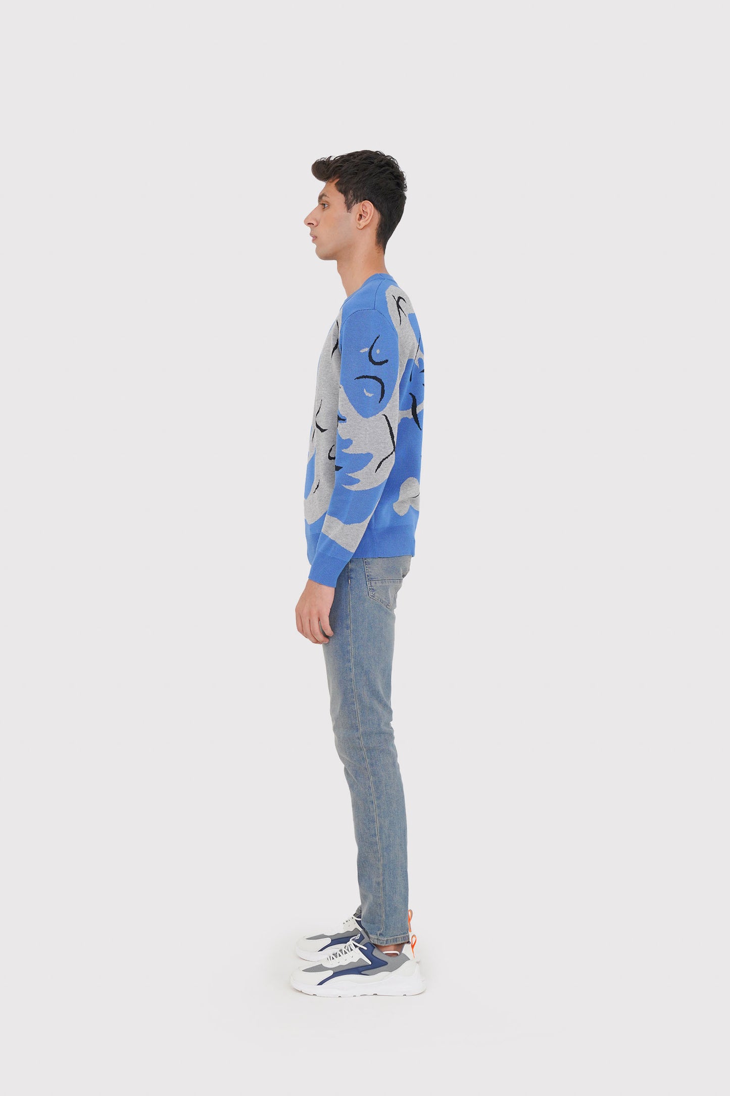 Abstract Sweater