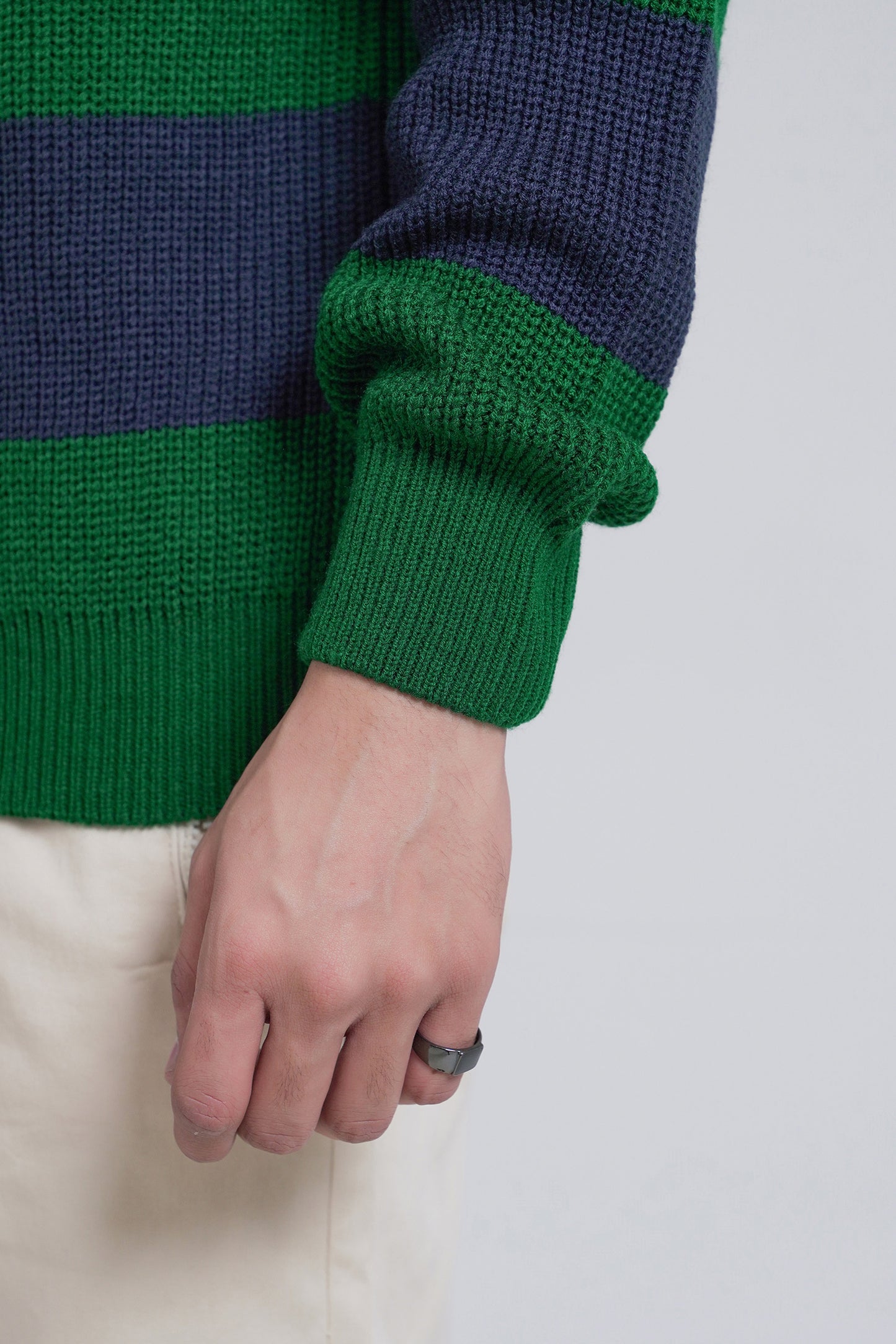 Striped Chunky Sweater
