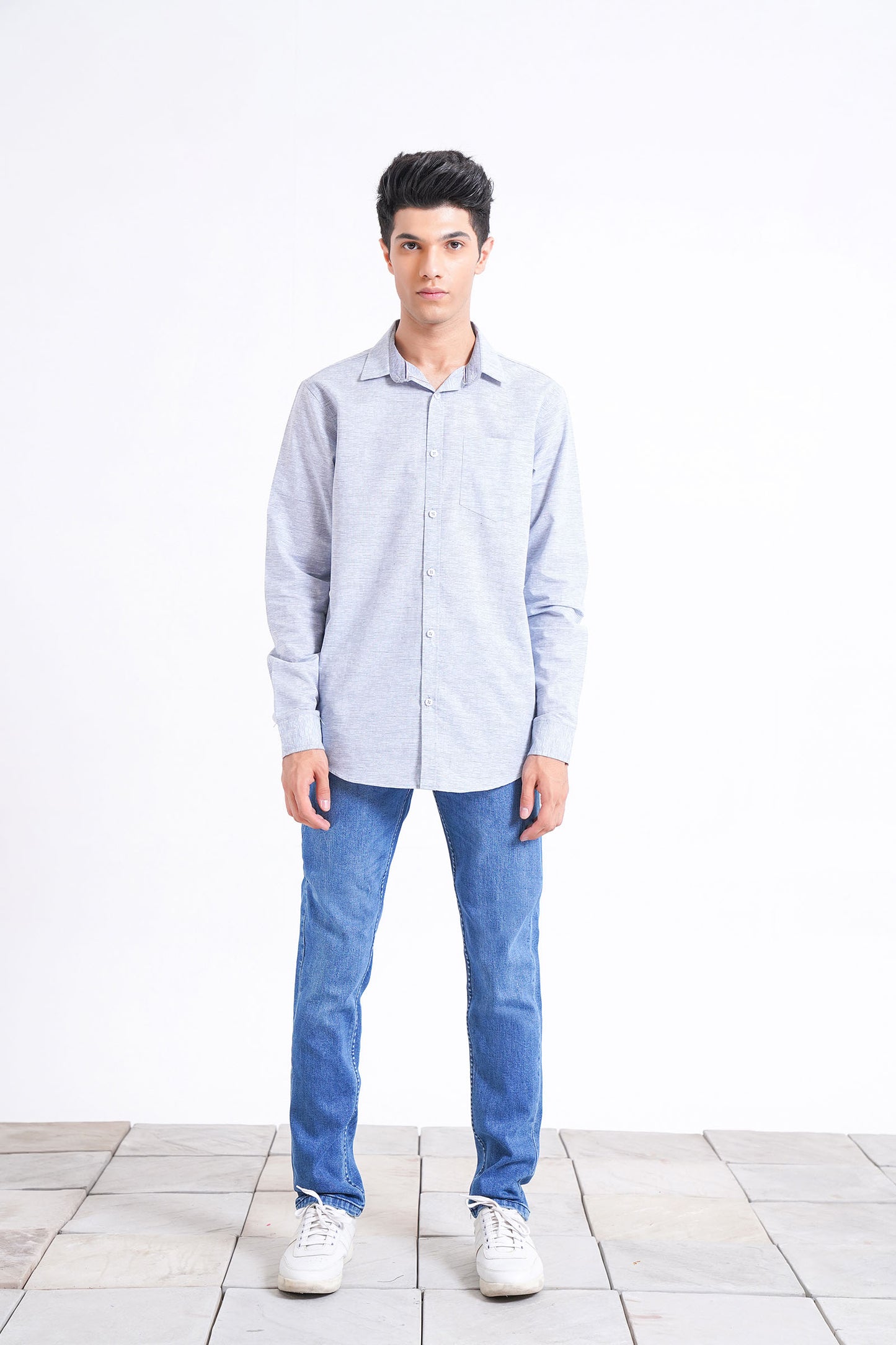 Solid Casual Shirt