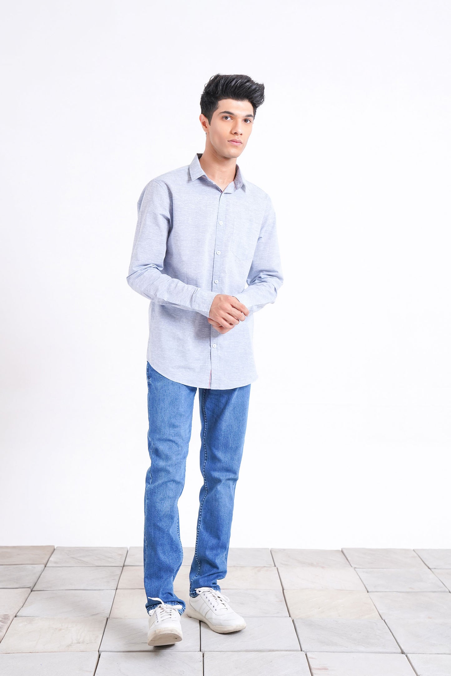 Solid Casual Shirt