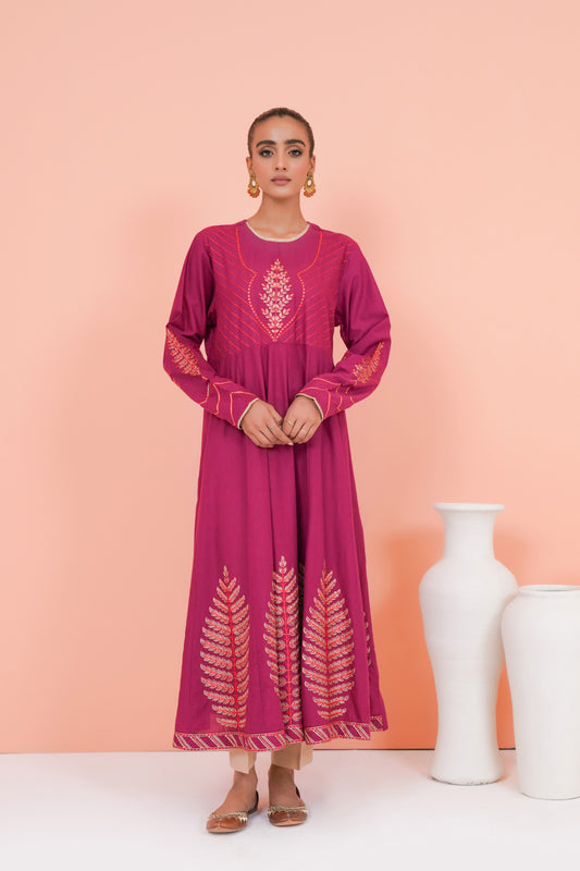 Claret red