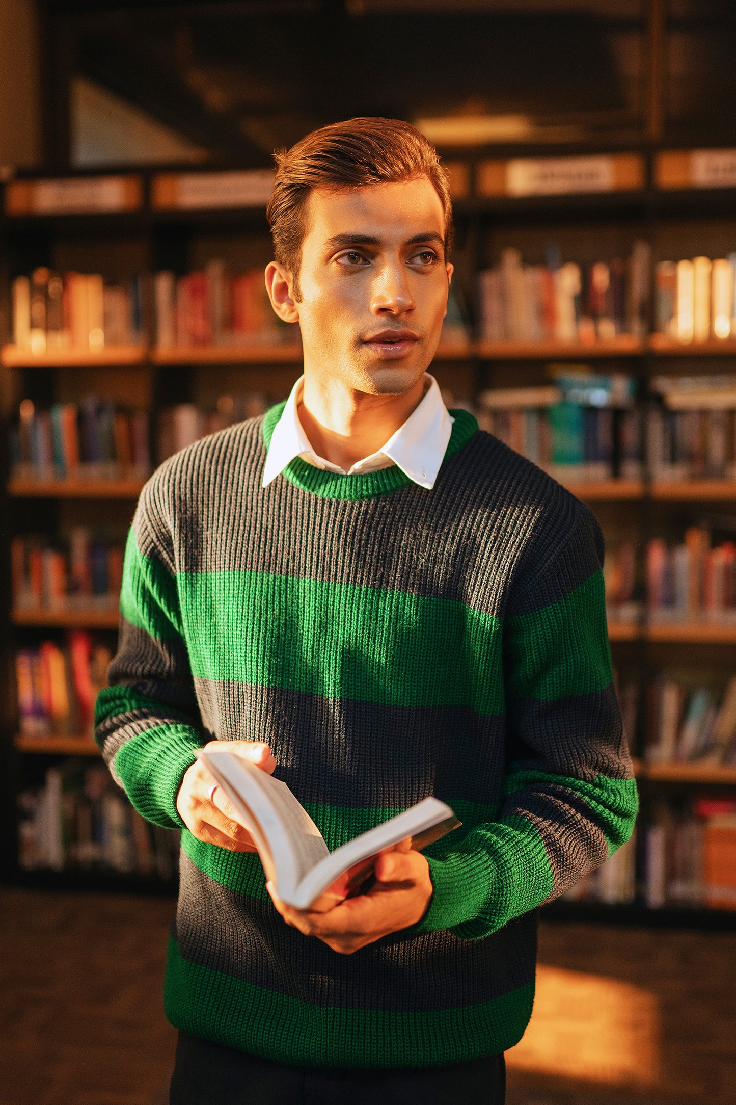 Striped Chunky Sweater