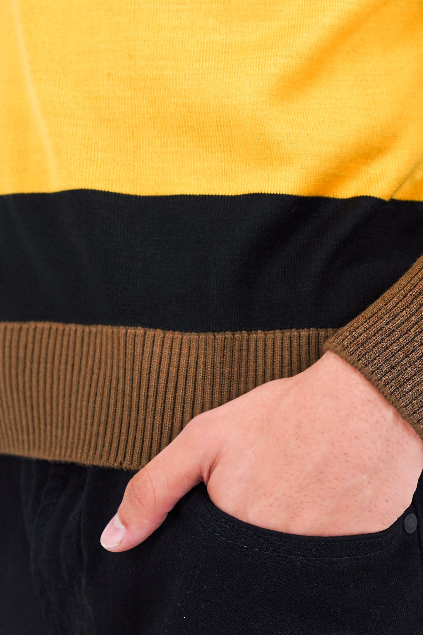 Color-Blocked Sweater