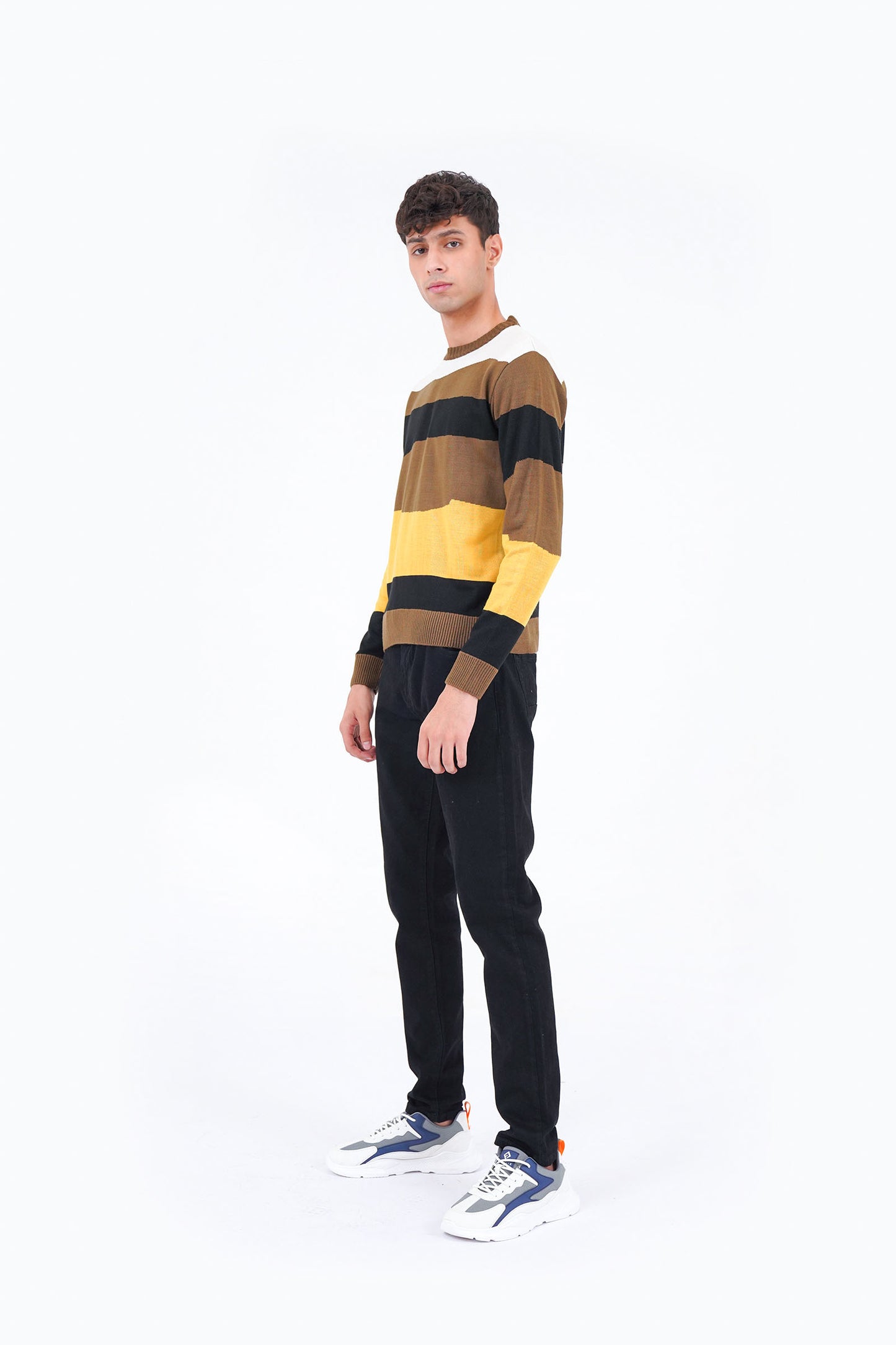 Color-Blocked Sweater