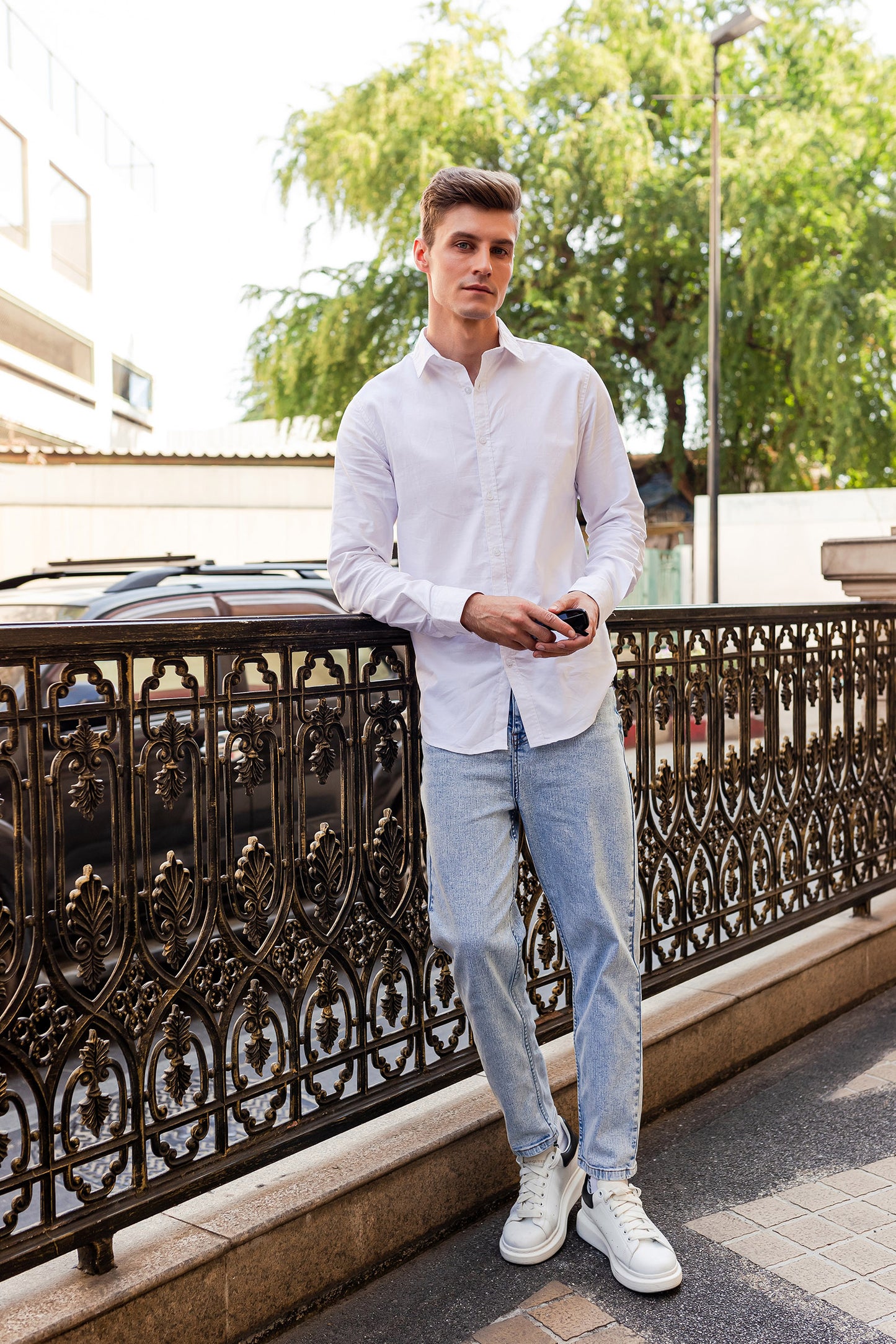 Solid Casual Shirt