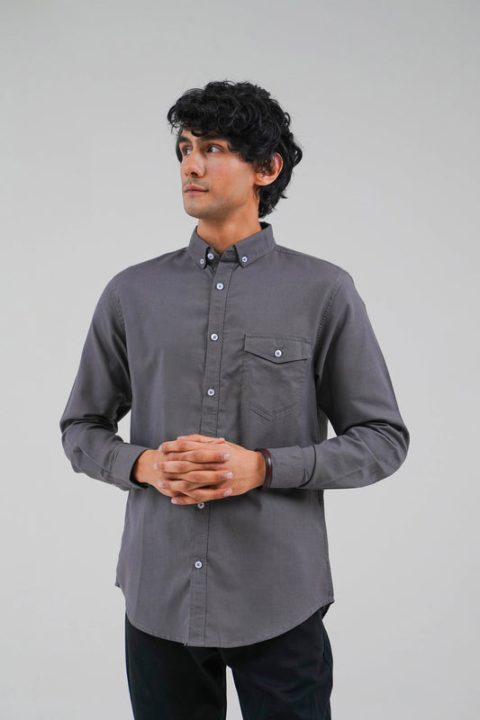 Solid Casual Shirt